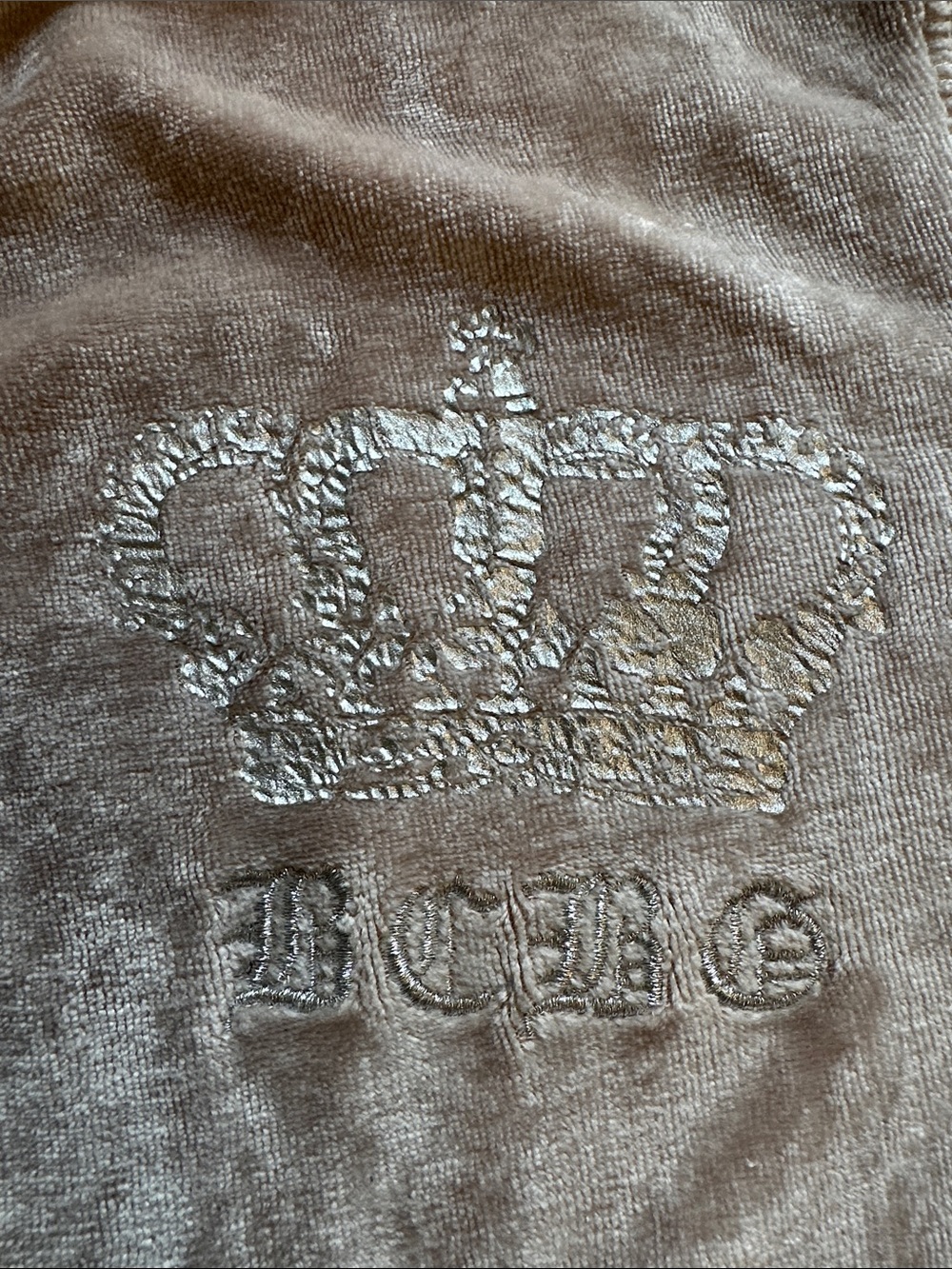 BCBGMaxAzria Taupe Velour Short-Sleeve Hoodie & Joggers Set - Picture 7 of 12